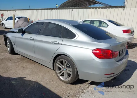 2017 BMW 430I Gran Coupe z USA, uszkodzony, nr VIN WBA4F7C34HG789316